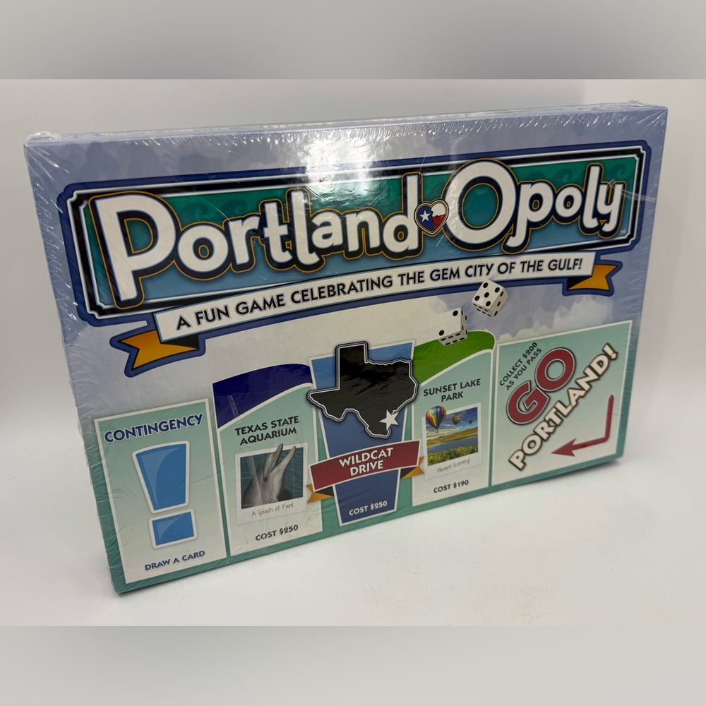 Monopoly Board Game Portland-Opoly Portlandopoly Portland TEXAS New NIB